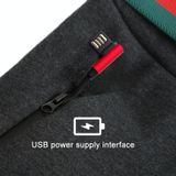 USB oplaadbare slimme verwarming outdoor verdikte vrijetijdsbroek  maat: S