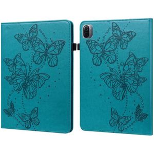 Voor Xiaomi Pad 5/5 Pro Embossed Butterfly Pattern Horizontal Flip Leren Tablet Case