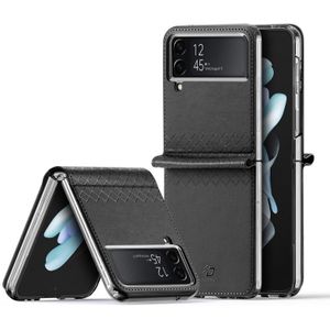 Voor Samsung Galaxy Z Flip4 DUX DUCIS Bril-serie PU + TPU-telefoonhoes