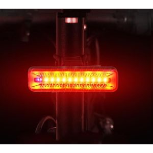 WEST BIKING YP0701300 Bicycle Remote Control Tail Light USB Turn Signal Night Riding Warning Light(Red Light)