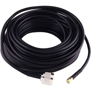 15m RP-SMA Male to N Male Antenna Pigtail Cable Extension Coax RF Jumper Cable