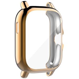 For Amazfit GTS 3 Shockproof TPU Plating Watch Case(Rose Gold)