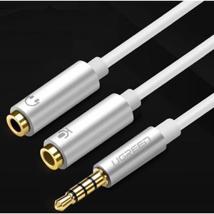 Ugreen 3.5mm Male to 2 x 3.5mm Female Audio Connector Adapter Cable 2 in 1 Microphone + Earphone Splitter Cable Converter