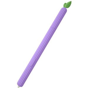 Fruit- en fruitvorm Stylus Siliconen Beschermingskast voor Samsung Galaxy Tab S6 (kleine druiven)