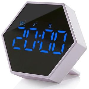 Bedroom Bedside Time Management Smart Timing Alarm Clock(Light Purple)