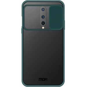 For OnePlus 8 MOFI Xing Dun Series PC + TPU Anti-peep Waterproof And Anti-drop All-inclusive Protective Shell  Translucent Frosted(Green)