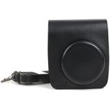 PU Leather Camera Protective bag for FUJIFILM Instax Mini 90 Camera  with Adjustable Shoulder Strap(Black)