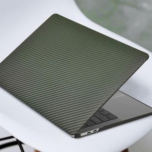 WIWU iKevlar Carbon Fiber Texture PP Laptop Protective Case For MacBook Pro 13.3 inch A2338 / A2251 / A2289 2020(Green)