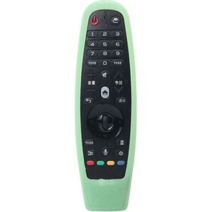 Suitable for LG Smart TV Remote Control Protective Case AN-MR600 AN-MR650a Dynamic Remote Control Silicone Case(Fluorescent Green)