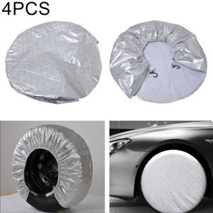 4 PCS Car Auto Wheel Tire Covers  Suitable for The Tire up to 29 inch