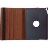 For iPad Pro 10.5 inch Litchi Texture 360 Degree Spin Multi-function Horizontal Flip Leather Protective Case with Holder(Brown)