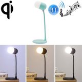 L4 Multifunctional Wireless Charging LED Desk Lamp with Bluetooth 5.0 Speaker(Green)