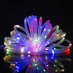 Holiday Party Decoration Tube String Lights Led Garden Decoration Casing Light met afstandsbediening  Spec: 7m 50 LED's USB Powered (Color Light)