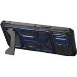 Voor iPhone 14 Pro Max NILLKIN Sliding Camera Cover Design TPU + PC Phone Case (Blauw)