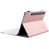 A700 - een ultradunne Bluetooth-toetsenbord met touchpad voor Samsung Galaxy Tab S8 11 inch SM-X700 / SM-X706 (ROSE GOUD)