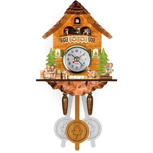 Barley Bird Wall Clock Retro Living Room Watch(CM002)