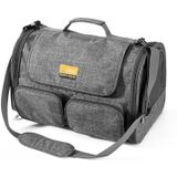 LDLC QS-062 Pet Breathable One-Shoulder Outing Carrying Bag For Medium & Large Cats(Gray)