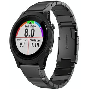 Voor Garmin Forerunner 935 22mm Tortoise Shell roestvrijstalen horlogeband