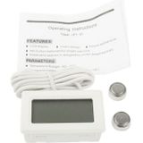 Mini LCD Indoor Digital Thermometer (Centigrade Display)  White