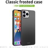 Voor iPhone 15 Plus MOFI Frosted PC Ultradunne harde telefoonhoes