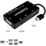 Cabledeconn D0407 HDMI VGA DVI-verbinding HDTV Monitor Kabel
