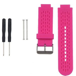 Silicone Sport Wrist Strap for Garmin Approach S2 / S4 (Rose Red)