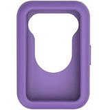 For Huwei Watch Fit Protective Silicone Case + Silicone Watchband Kit(Light Purple)