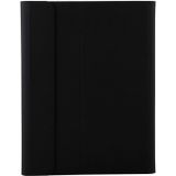 3018 Detachable Bluetooth 3.0 Aluminum Alloy Keyboard + Imitation Cloth Texture Leather Case for iPad Air / Air 2 / iPad Pro 9.7 inch  with Sleep / Water Repellent Function(Black)