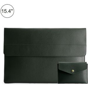 15.4 inch POFOKO Lightweight Waterproof Laptop Protective Bag(Dark Green)