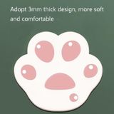 3 PCS XH12 Cats Claw Cute Cartoon Mouse Pad  Size: 280 x 250 x 3mm(Dark Pink)