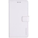 For Samsung Galaxy Note 20 Ultra idewei Crazy Horse Texture Horizontal Flip Leather Case with Holder & Card Slots & Wallet(White)