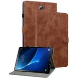 Voor Samsung Galaxy Tab A 10.1 2016/T580/T585 Tijgerpatroon Flip Lederen Tablet Case (Bruin)