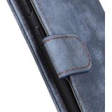 For Nokia 7.3 Antelope Texture Magnetic Buckle Horizontal Flip PU Leather Case with Card Slots & Wallet & Holder(Blue)