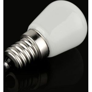 E12 2W Ball Steep Light Bulb  100LM  6000-6500K White Light  AC 100-240V