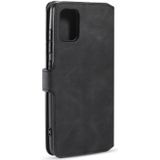 Voor Galaxy A31 DG. MING Retro Oil Side Horizontale Flip Case met Holder & Card Slots & Wallet(Black)