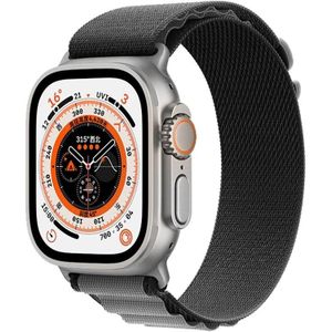 Voor Apple Watch Ultra 49 mm nylon horlogeband