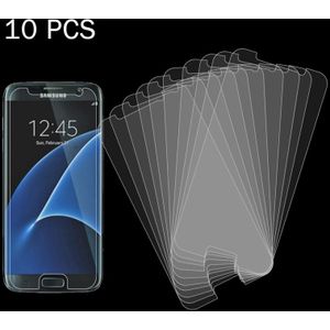 10 PCS for Galaxy S7 / G930 0.26mm 9H Surface Hardness 2.5D Explosion-proof Tempered Glass Non-full Screen Film