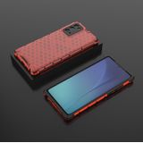 For Samsung Galaxy Note 20 Shockproof Honeycomb PC + TPU Protective Case(Red)