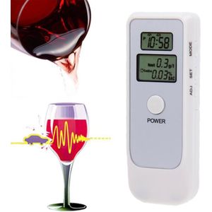 Dubbele digitale adem Alcohol Tester met Nekkoord