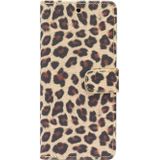 For Samsung Galaxy S21+ 5G Leopard Pattern Horizontal Flip Leather Case with Holder & Card Slots(Yellow)