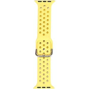 Siliconenvervanging horlogeband voor Apple Watch Series 6 & SE & 5 & 4 40mm / 3 & 2 & 1 38mm