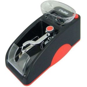 Elektrische eenvoudige automatische sigaret Rolling machine tabak injector Maker roller US plug (rood)