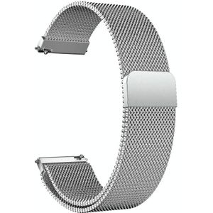 For Huawei Watch 3 / 3 Pro Milanese Stainless Steel Replacement Strap(Silver)