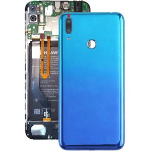 Original Battery Back Cover with Camera Lens & Side Keys for Huawei Y7 Prime (2019)(Blue)