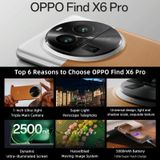 OPPO Find X6 Pro 5G  16GB+512GB  50MP camera  Chinese versie  Drievoudige achteruitrijcamera's  6 82 inch ColorOS 13.1 Qualcomm Snapdragon 8 Gen 2 Octa Core tot 3 187 GHz  netwerk: 5G  ondersteuning voor Google Play