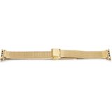 Stainless Steel Watchband for Apple Watch Series 3 & 2 & 1 38mm(Gold)