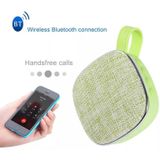 X25new Cloth Texture Square Portable Mini Bluetooth Speaker  Support Hands-free Call & TF Card & AUX(Orange)