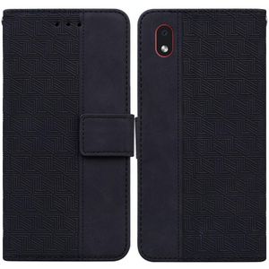 Voor Samsung Galaxy A01 Core / A03 Core Geometric reliëf lederen telefooncase