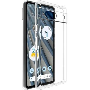 Voor Google Pixel 7a IMAK UX-5-serie transparant schokbestendig TPU beschermend telefoonhoesje