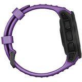 Silicone Replacement Wrist Strap for Garmin Instinct 22mm (Purple)